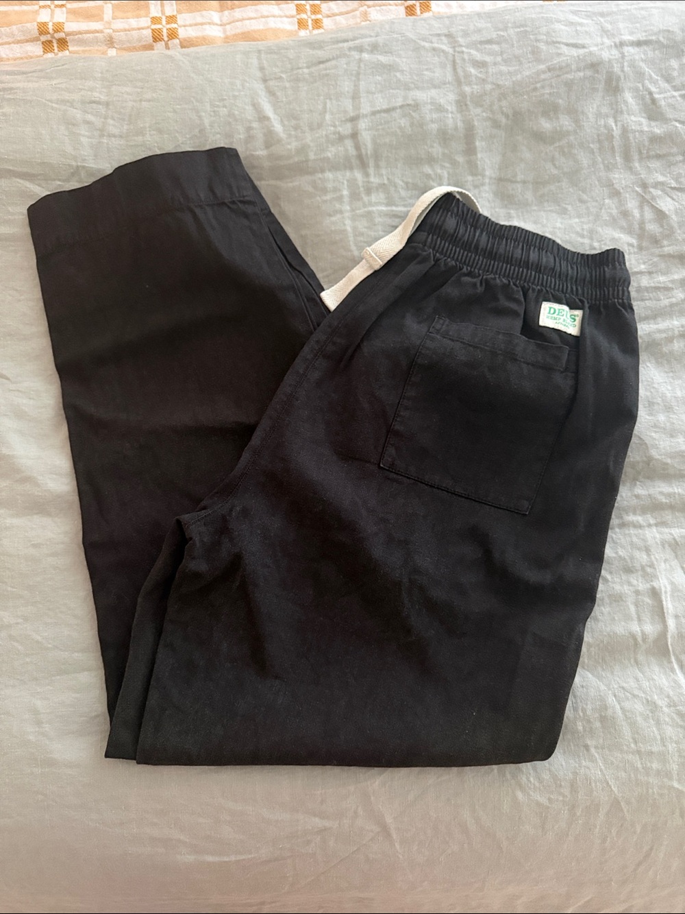 Deus hemp blend joggers “Caitlyn pants” Women’s sz L